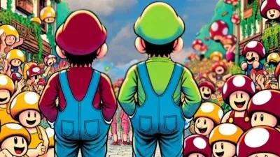 Super plumber bros. poster1