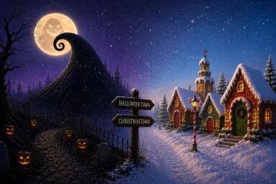 Nightmare Before You Escape Christmas poster1
